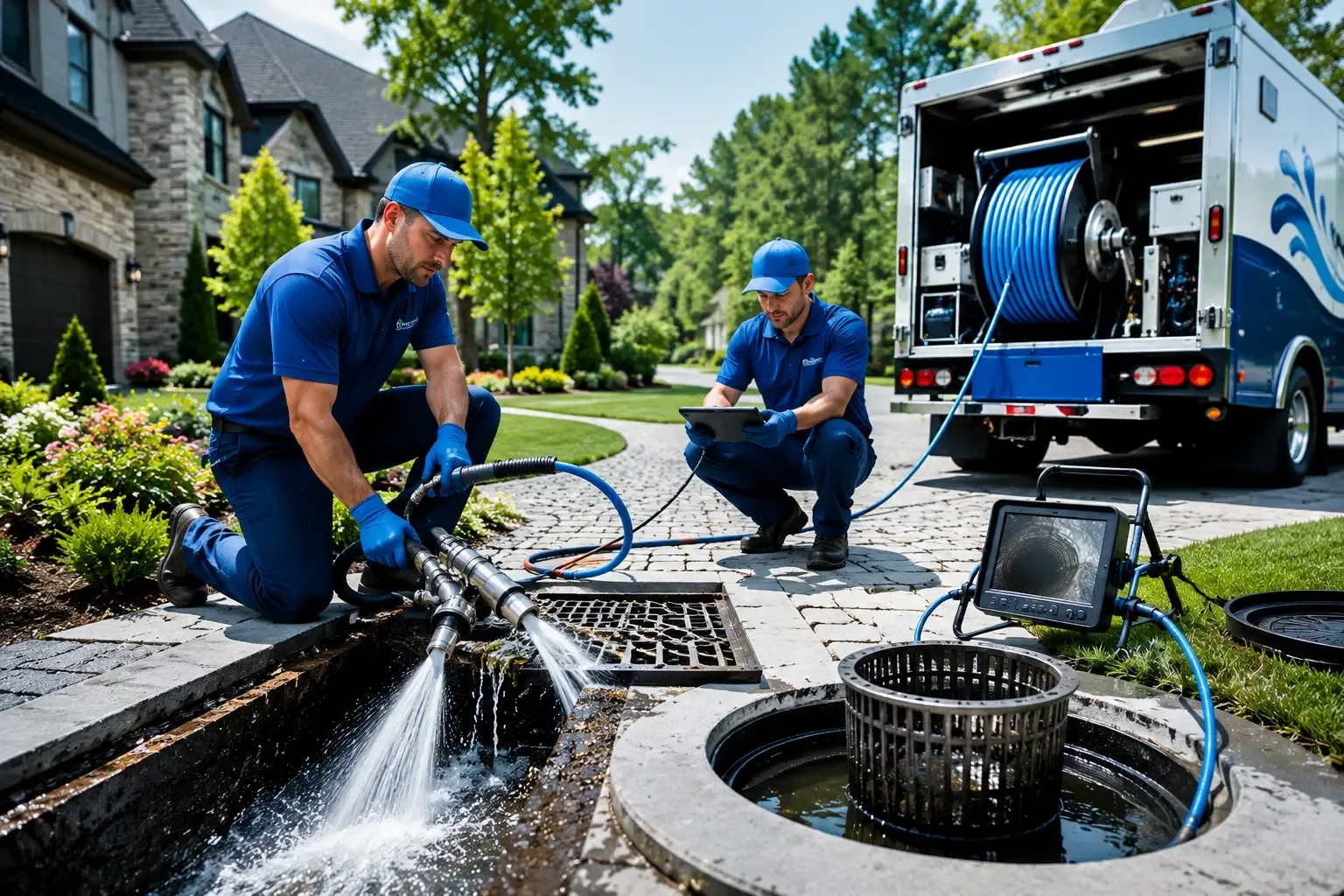 Local outdoor drain cleaning professionals in Clearfield, IA